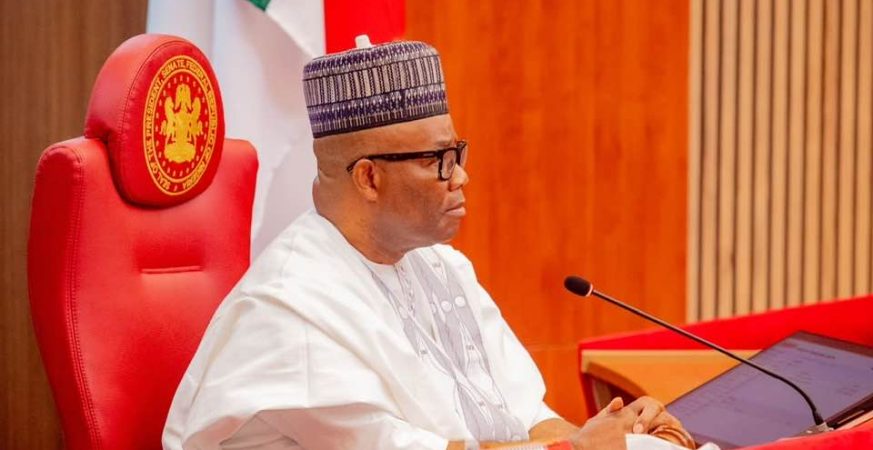 Senate President, Senator Godswill Akpabio