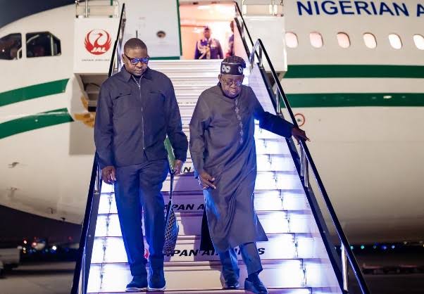 Tinubu Arrives In Kaduna For One-Day Visit
