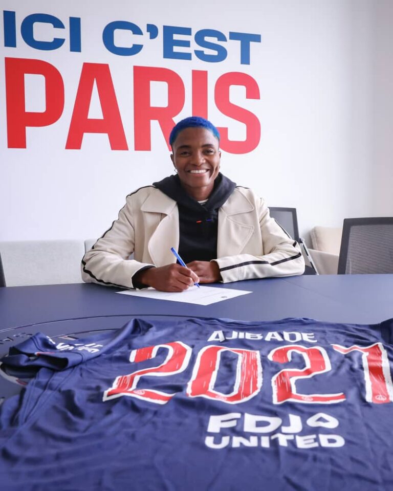 Super Falcons Captain Ajibade Joins PSG on Two-Year Contract