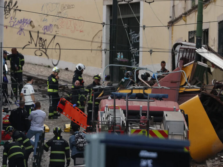 Portugal Declares Day Of Mourning After 15 Dead, 18 Injured In Lisbon Funicular Crash