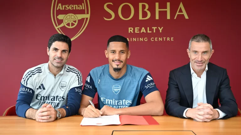 Saliba Signs New Long-Term Deal At Arsenal