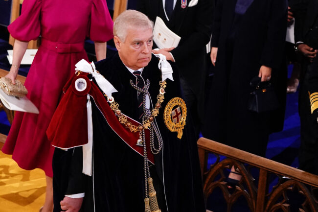 King Charles Strips Prince Andrew Of Royal Titles, Evicts Him From Windsor Estate