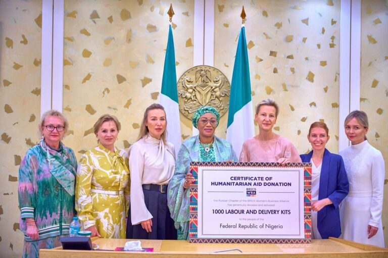 First Lady Hosts BRICS Women’s Delegation, Pledges Support for Empowerment and Collaboration