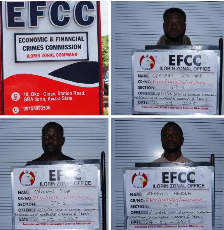 Court Sentences Three to Jail for Currency Counterfeiting in Ilorin