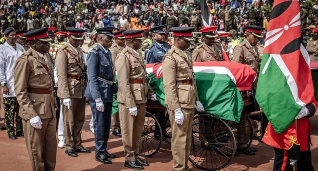 Dozens Injured At State Funeral Of Kenya’s Opposition Leader Raila Odinga