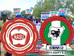 SSANU, NASU To Stage Nationwide Protest Thursday Over Unmet Demands