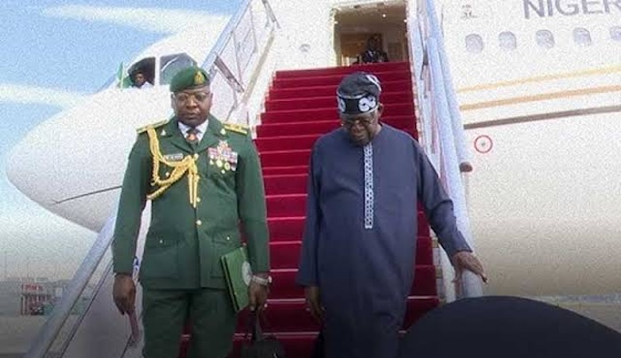 Tinubu Returns To Abuja After 10-Day Working Visit To Lagos