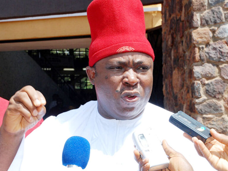 Senator Umeh Condemns Lagos Trade Fair Demolition, Calls Action Illegal