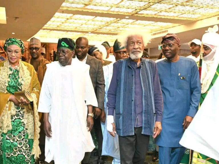 Tinubu Pledges First Donation To Nigeria’s Arts Endowment Fund At Wole Soyinka Centre Launch