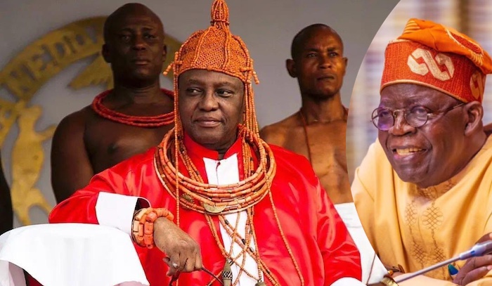 Tinubu Congratulates Oba of Benin on 9th Anniversary of Ascension