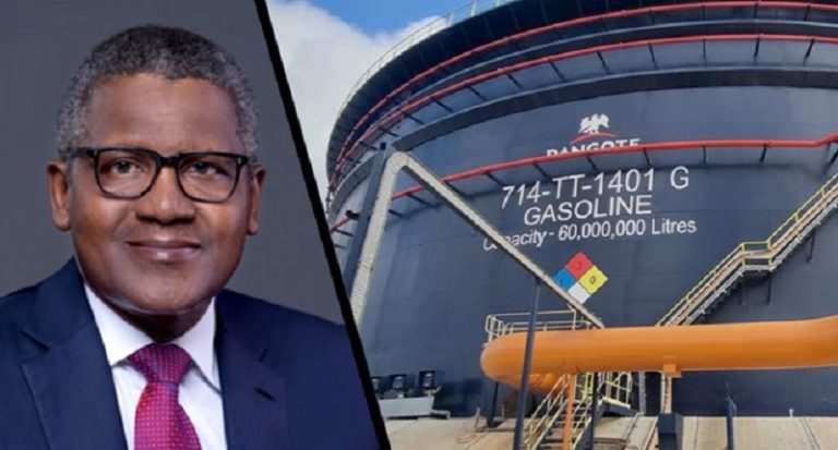 Dangote Refinery Reduces Petrol Price By ₦100 To ₦1,075 Per Litre