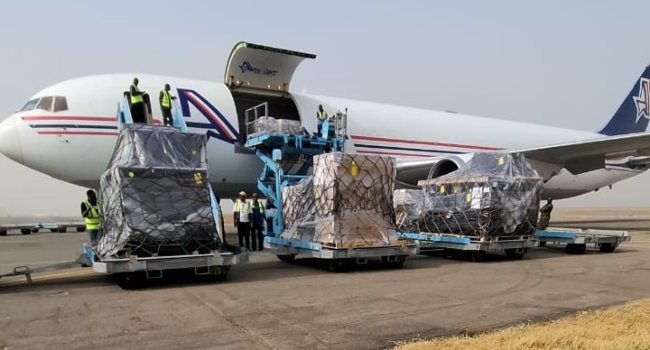 US Delivers Military Supplies To Nigeria