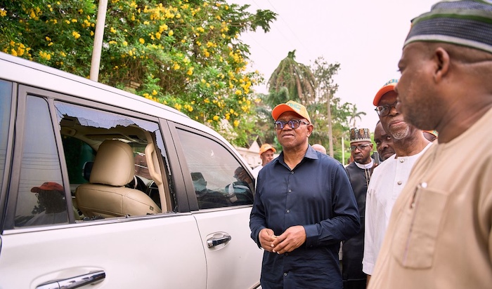 Tension in Benin as Gunmen Allegedly Open Fire Near Peter Obi, Supporters