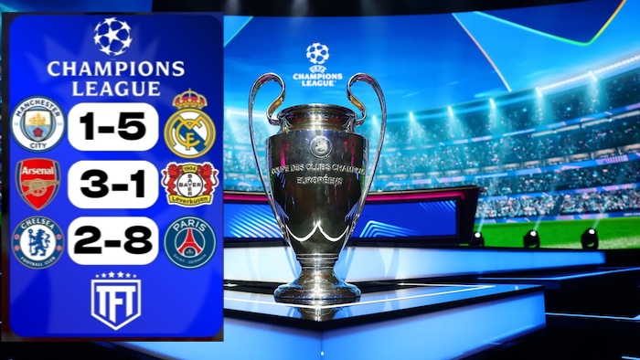 Arsenal Reach Quarter-Finals as Chelsea and Man City Exit Champions League
