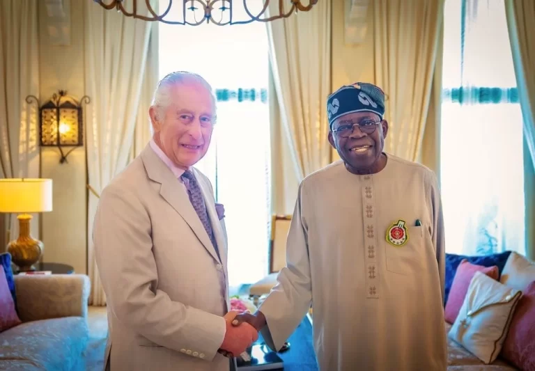 Tinubu Meets King Charles as Nigeria–UK Talks Focus on Trade and Port Renovations