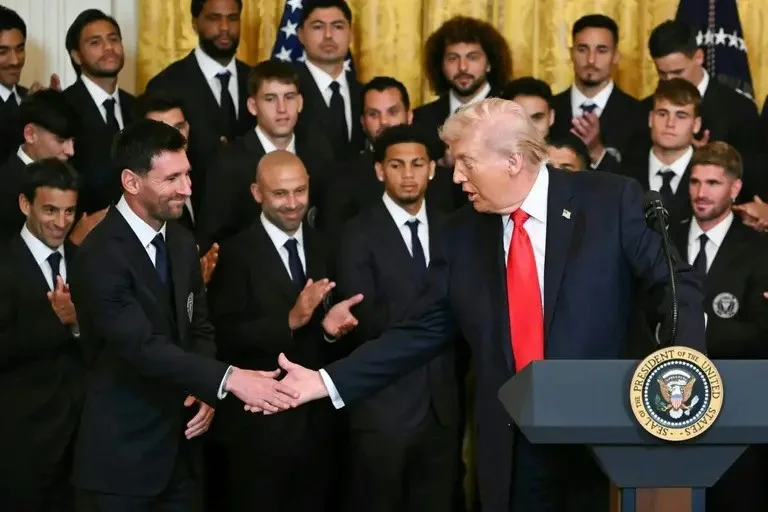 Inter Miami Celebrated at White House as Trump Praises Messi After MLS Cup Triumph