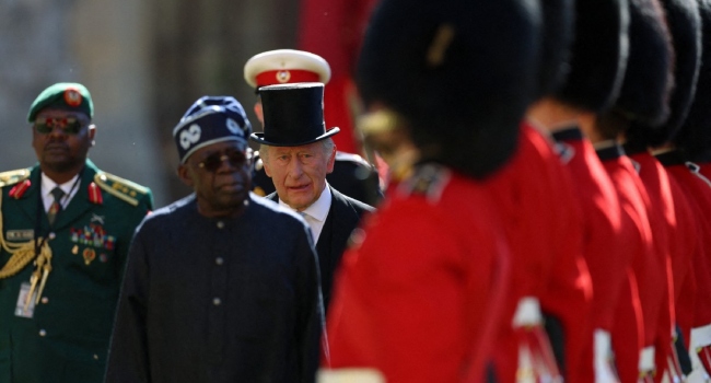 King Charles III Hosts Tinubu, First Lady With Full Military Honours at Windsor Castle